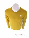 The North Face LS Easy Tee Mens Shirt, The North Face, Yellow, , Male, 0205-10510, 5638010742, 196248049700, N3-03.jpg