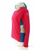 La Sportiva Descender Storm Women Ski Touring Jacket, , Pink, , Female, 0024-11050, 5638011154, , N1-06.jpg