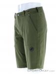 Mammut Runbold Mens Outdoor Shorts, , Olive-Dark Green, , Male, 0014-11606, 5638011577, , N1-06.jpg