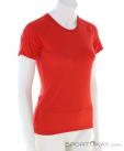 Salomon Cross Run SS Femmes T-shirt, Salomon, Rouge, , Femmes, 0018-11723, 5638011634, 195751026611, N1-01.jpg