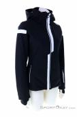 CMP Zip Hood Women Ski Jacket, , Black, , Female, 0006-10649, 5638015536, , N1-01.jpg