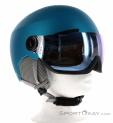 Alpina Zupo Visor Kids Ski Helmet, , Turquoise, , Boy,Girl,Unisex, 0027-10182, 5638017160, , N1-01.jpg