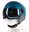 Alpina Zupo Visor Kids Ski Helmet, , Turquoise, , Boy,Girl,Unisex, 0027-10182, 5638017160, , N1-06.jpg