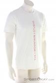 The Mountain Studio Studio Vertical Logo Hommes T-shirt, , Blanc, , Hommes, 0419-10011, 5638018566, , N1-01.jpg