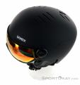 Uvex Wanted Visor Ski Helmet, , Black, , Male,Female,Unisex, 0329-10069, 5638018638, , N3-08.jpg