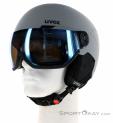 Uvex Wanted Visor Ski Helmet, Uvex, Gray, , Male,Female,Unisex, 0329-10069, 5638018641, 4043197340586, N1-06.jpg