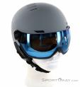 Uvex Wanted Visor Ski Helmet, Uvex, Gray, , Male,Female,Unisex, 0329-10069, 5638018641, 4043197340586, N2-02.jpg