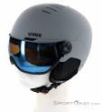 Uvex Wanted Visor Ski Helmet, Uvex, Gray, , Male,Female,Unisex, 0329-10069, 5638018641, 4043197340586, N2-07.jpg
