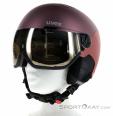 Uvex Wanted Visor Ski Helmet, Uvex, Dark-Red, , Male,Female,Unisex, 0329-10069, 5638018642, 4043197351001, N1-06.jpg