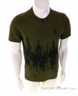 Scott Trail Flow Zip Hommes T-shirt de vélo, Scott, Vert foncé olive, , Hommes, 0023-12419, 5638028375, 7615523780778, N2-02.jpg
