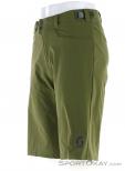 Scott Trail Flow Mens Biking Shorts with Liner, , Olive-Dark Green, , Male, 0023-12437, 5638028943, , N1-06.jpg