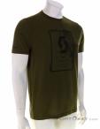 Scott Defined Dri Mens T-Shirt, , Olive-Dark Green, , Male, 0023-12441, 5638028983, , N1-01.jpg