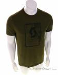 Scott Defined Dri Mens T-Shirt, , Olive-Dark Green, , Male, 0023-12441, 5638028983, , N2-02.jpg