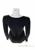 Salewa Puez Melange Dry Women Functional Shirt, Salewa, Black, , Female, 0032-11295, 5638029232, 4053866436045, N3-13.jpg