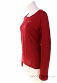 Salewa Puez Melange Dry Women Functional Shirt, Salewa, Dark-Red, , Female, 0032-11295, 5638029238, 4053866435963, N1-06.jpg