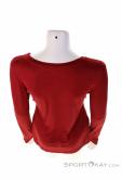 Salewa Puez Melange Dry Women Functional Shirt, Salewa, Dark-Red, , Female, 0032-11295, 5638029238, 4053866435963, N3-13.jpg