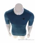 Fox FlexAir Ascent SS Hommes T-shirt de vélo, , Bleu, , Hommes, 0236-10732, 5638031935, , N3-03.jpg