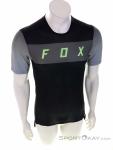 Fox FlexAir Arcadia SS Mens Biking Shirt, Fox, Black, , Male, 0236-10736, 5638031982, 191972738968, N2-02.jpg