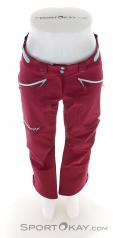 Dynafit Beaast Hybrid Women Ski Touring Pants, Dynafit, Dark-Red, , Female, 0015-10960, 5638032582, 4053866419765, N3-03.jpg