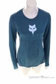 Fox Ranger Tru DRI LS Femmes T-shirt de vélo, Fox, Bleu, , Femmes, 0236-10762, 5638033536, 191972766923, N2-02.jpg