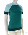 Vaude Altissimo Q-Zip Women T-Shirt, , Turquoise, , Female, 0239-11182, 5638034537, , N1-01.jpg
