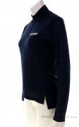 adidas Terrex MT Half Zip LS Women Shirt, , Dark-Blue, , Female, 0359-10277, 5638038021, , N1-06.jpg