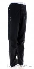 Vaude Yaras Rain Zip Pants III Mens Outdoor Pants, , Black, , Male, 0239-11225, 5638038822, , N1-01.jpg