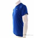 Salewa Puez Melange Dry Mens T-Shirt, , Blue, , Male, 0032-11297, 5638039013, , N1-06.jpg