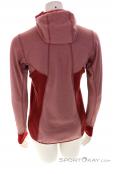 Salewa Puez Hybrid FZ Damen Sweater, Salewa, Dunkel-Rot, , Damen, 0032-11195, 5638039186, 4053866538886, N2-12.jpg