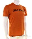 Salewa Puez Hybrid 2 Dry SS Herren T-Shirt, Salewa, Orange, , Herren, 0032-11303, 5638039195, 4053866503341, N1-01.jpg