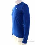 Salewa Puez Melange Dry Mens Functional Shirt, Salewa, Blue, , Male, 0032-11294, 5638039205, 4053866500609, N1-06.jpg