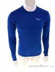 Salewa Puez Melange Dry Mens Functional Shirt, Salewa, Blue, , Male, 0032-11294, 5638039205, 4053866500609, N2-02.jpg