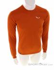 Salewa Puez Melange Dry Mens Functional Shirt, , Orange, , Male, 0032-11294, 5638039210, , N2-02.jpg