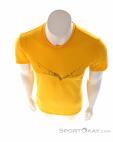 Salewa Pure Eagle Sketch AM Mens T-Shirt, , Yellow, , Male, 0032-11307, 5638039286, , N3-03.jpg