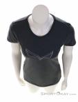 Salewa Pure Eagle Frame Dry Damen T-Shirt, , Schwarz, , Damen, 0032-11310, 5638039358, , N3-03.jpg