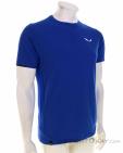 Salewa Pedroc Dry Hybrid Mens T-Shirt, , Blue, , Male, 0032-11320, 5638042359, , N1-01.jpg