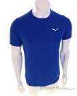Salewa Pedroc Dry Hybrid Mens T-Shirt, , Blue, , Male, 0032-11320, 5638042359, , N2-02.jpg