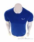 Salewa Pedroc Dry Hybrid Mens T-Shirt, Salewa, Blue, , Male, 0032-11320, 5638042359, 4053866523028, N3-03.jpg