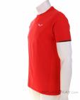 Salewa Pedroc Dry Hybrid Mens T-Shirt, Salewa, Red, , Male, 0032-11320, 5638042364, 4053866523103, N1-06.jpg