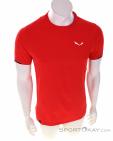 Salewa Pedroc Dry Hybrid Mens T-Shirt, , Red, , Male, 0032-11320, 5638042364, , N2-02.jpg