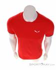 Salewa Pedroc Dry Hybrid Mens T-Shirt, , Red, , Male, 0032-11320, 5638042364, , N3-03.jpg