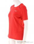 Salewa Pedroc Dry Hybrid Women T-Shirt, Salewa, Red, , Female, 0032-11321, 5638042376, 4053866523622, N1-06.jpg