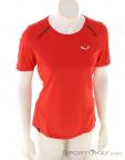 Salewa Pedroc Dry Hybrid Women T-Shirt, Salewa, Red, , Female, 0032-11321, 5638042376, 4053866523622, N2-02.jpg