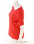 Salewa Pedroc Dry Hybrid Femmes T-shirt, Salewa, Rouge, , Femmes, 0032-11321, 5638042376, 4053866523622, N2-07.jpg