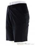 Salewa Pedroc Pro DST Cargo Mens Outdoor Shorts, , Black, , Male, 0032-11327, 5638043835, , N1-06.jpg