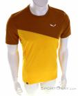 Salewa Puez Sporty Dry Mens T-Shirt, Salewa, Yellow, , Male, 0032-11333, 5638043951, 4053866532310, N2-02.jpg