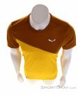 Salewa Puez Sporty Dry Caballeros T-Shirt, Salewa, Amarillo, , Hombre, 0032-11333, 5638043951, 4053866532310, N3-03.jpg