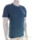 Salewa Puez Sporty Dry Mens T-Shirt, , Light-Blue, , Male, 0032-11333, 5638043961, , N1-01.jpg