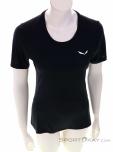 Salewa Puez Sporty Dry Women T-Shirt, Salewa, Black, , Female, 0032-11334, 5638043968, 4053866532464, N2-02.jpg