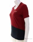 Salewa Puez Sporty Dry Women T-Shirt, Salewa, Red, , Female, 0032-11334, 5638043971, 4053866532549, N1-06.jpg